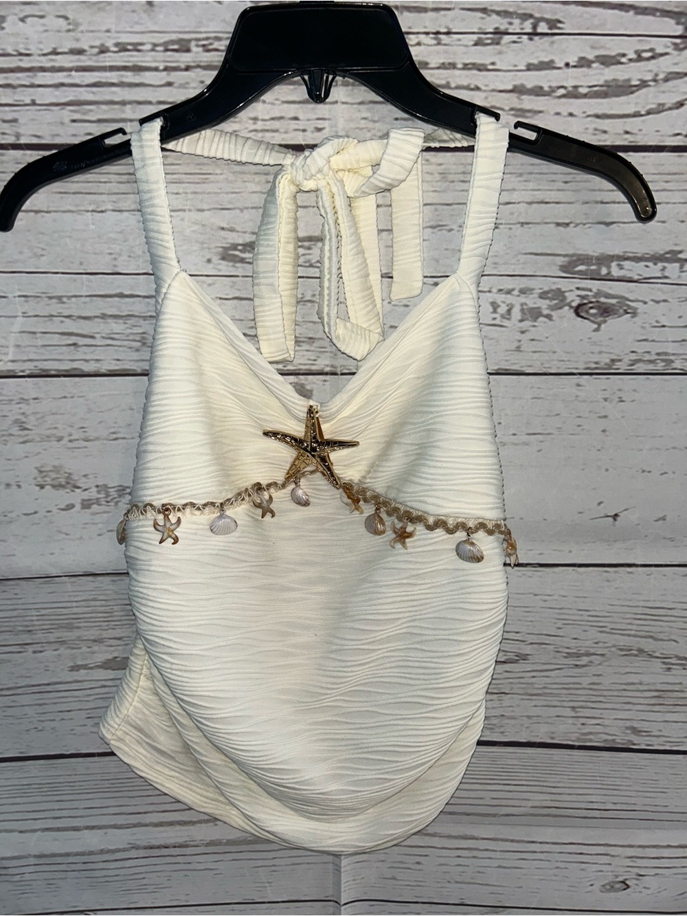 Seashell Halter Top